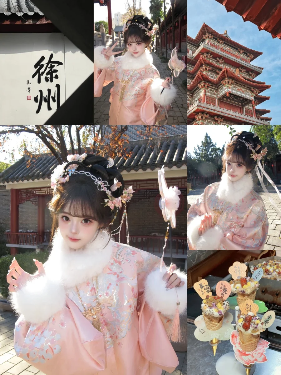 徐州！小预算💸做了冬日动物塑汉服🐰