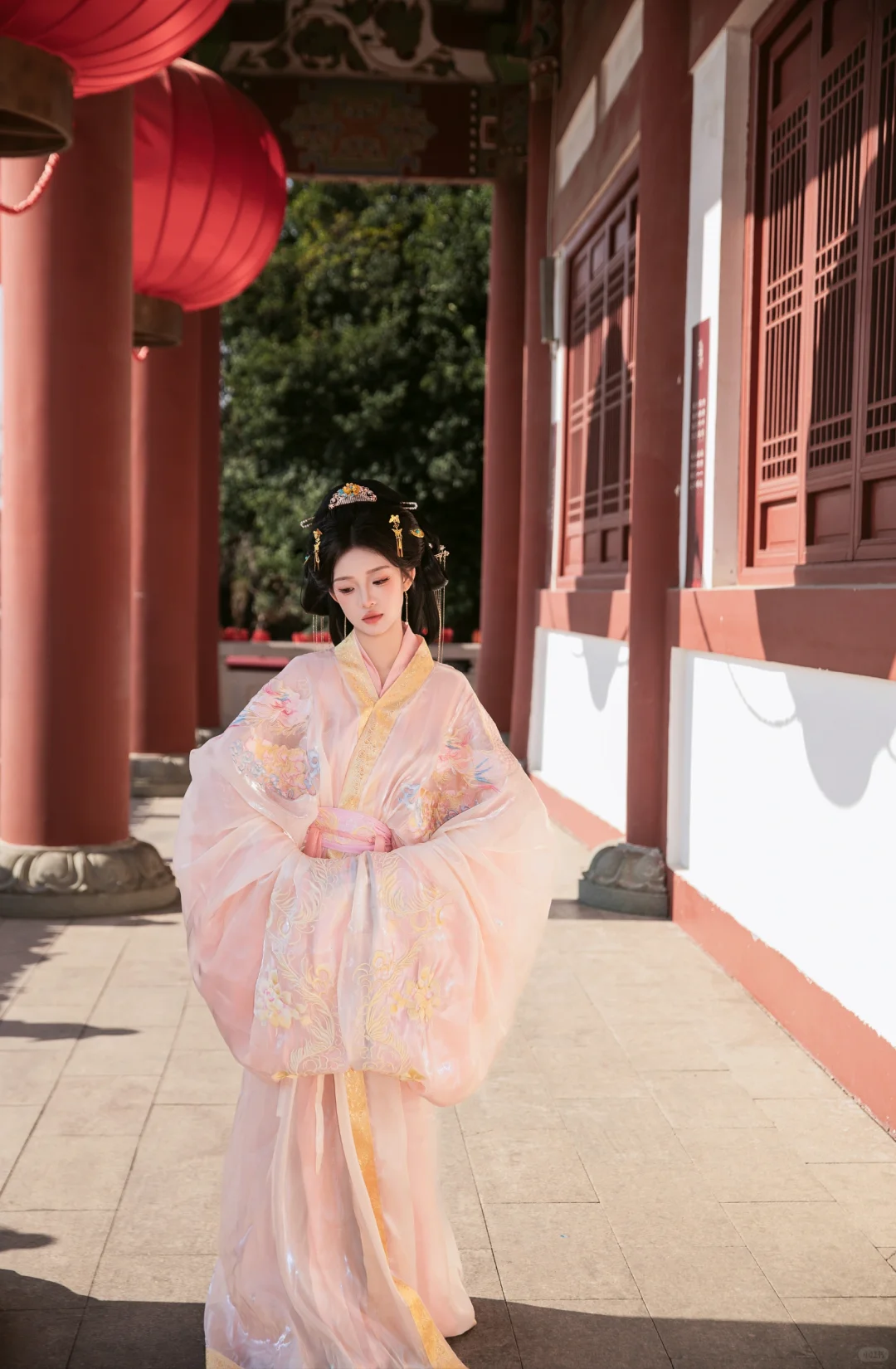 徐州宝莲寺拍战国袍📸折腰同款美到炸🔥