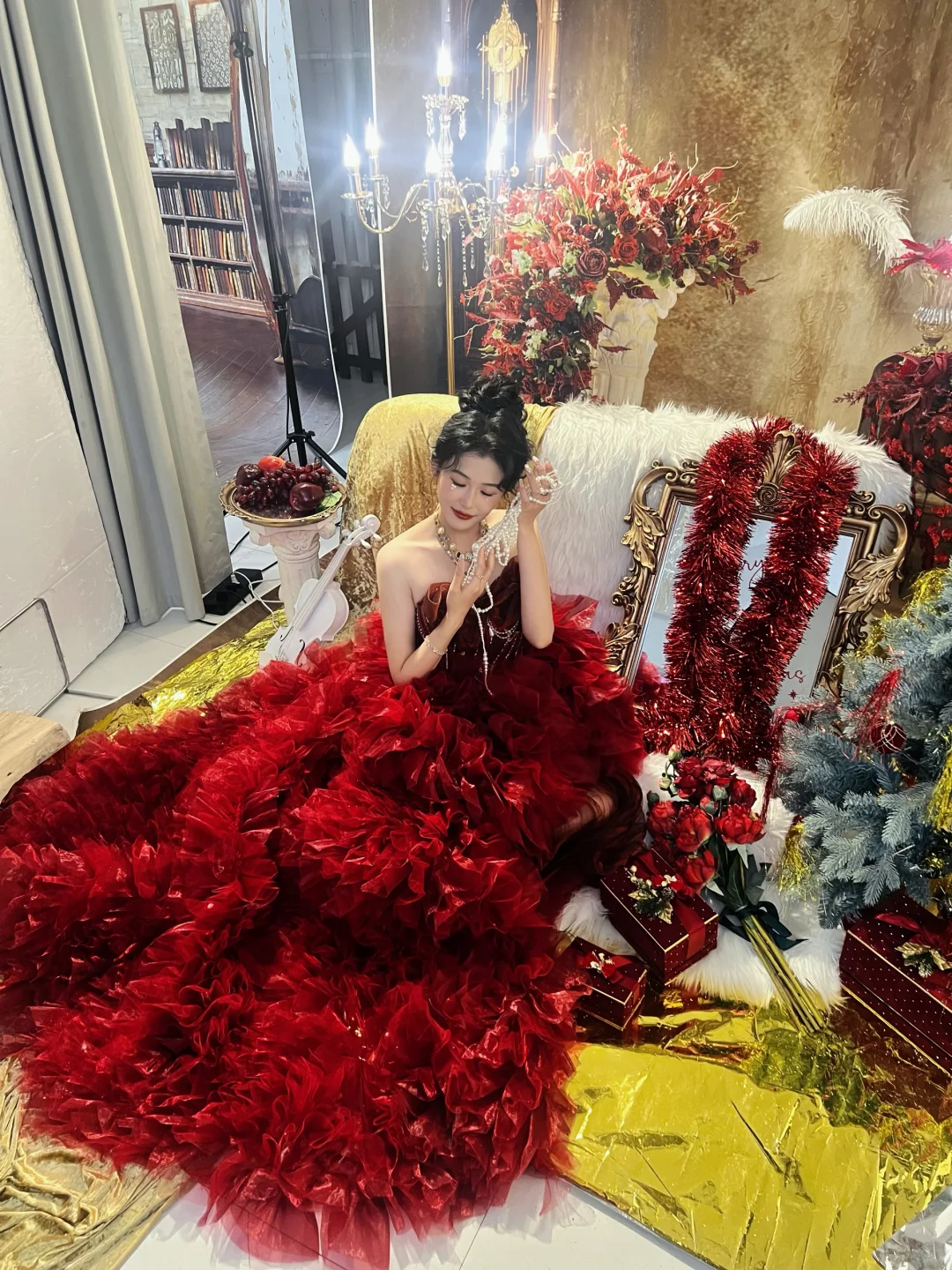 今天是闪闪发光的圣诞公主~