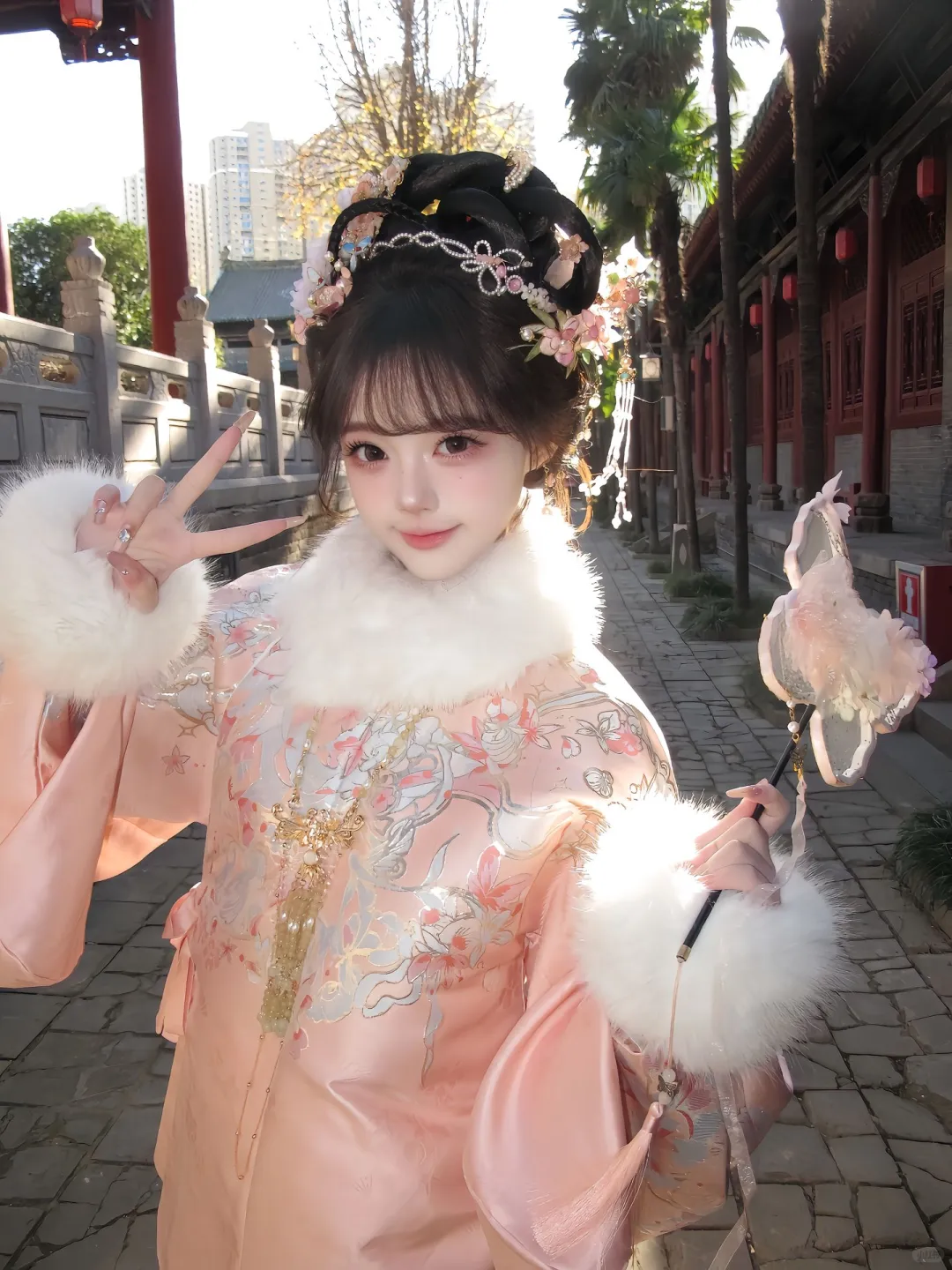 徐州！小预算💸做了冬日动物塑汉服🐰