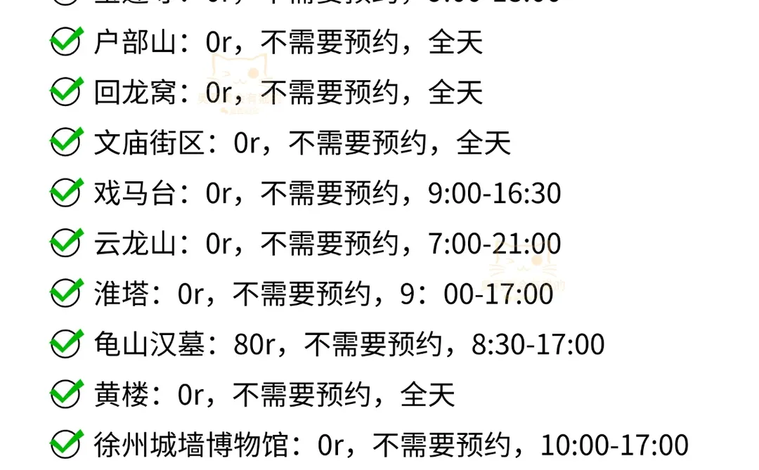 徐州手绘地图🗺️一张图看懂徐州旅游‼️