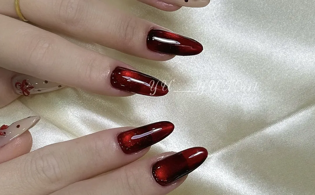 徐州美甲｜红色系美甲