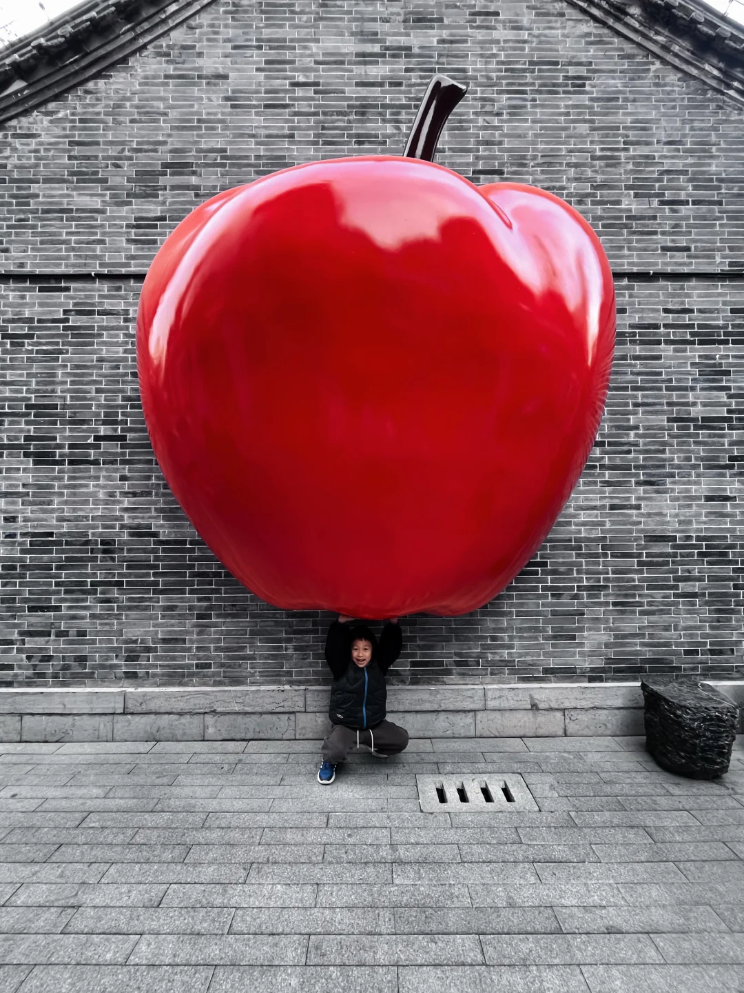 徐州文庙大苹果🍎🍎🍎