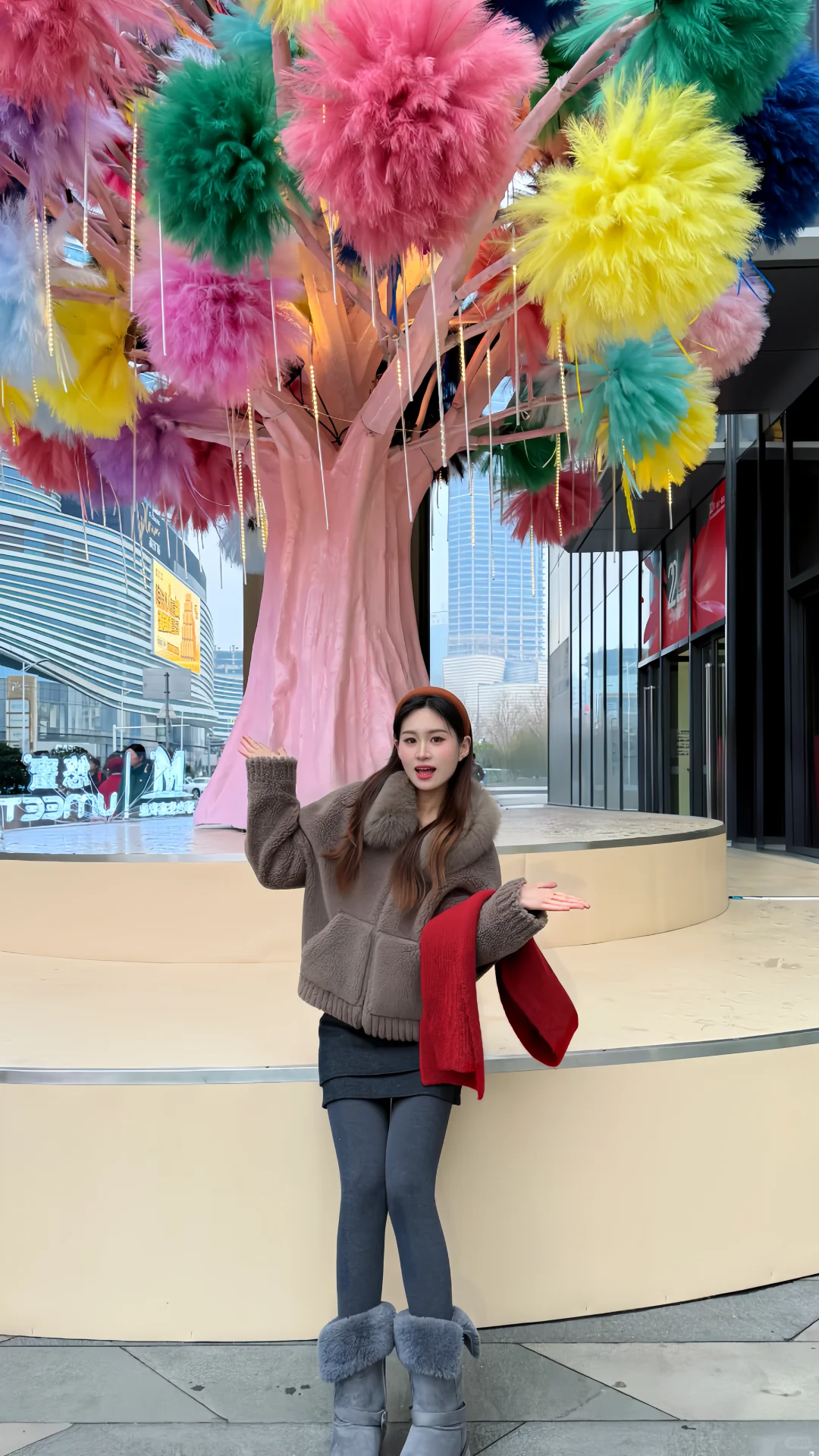 卧卧卧❗️徐州金鹰这烟花树杀疯了‼️