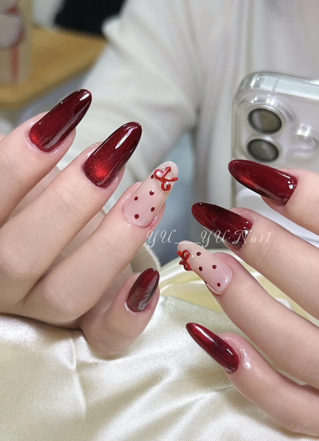 徐州美甲｜红色系美甲