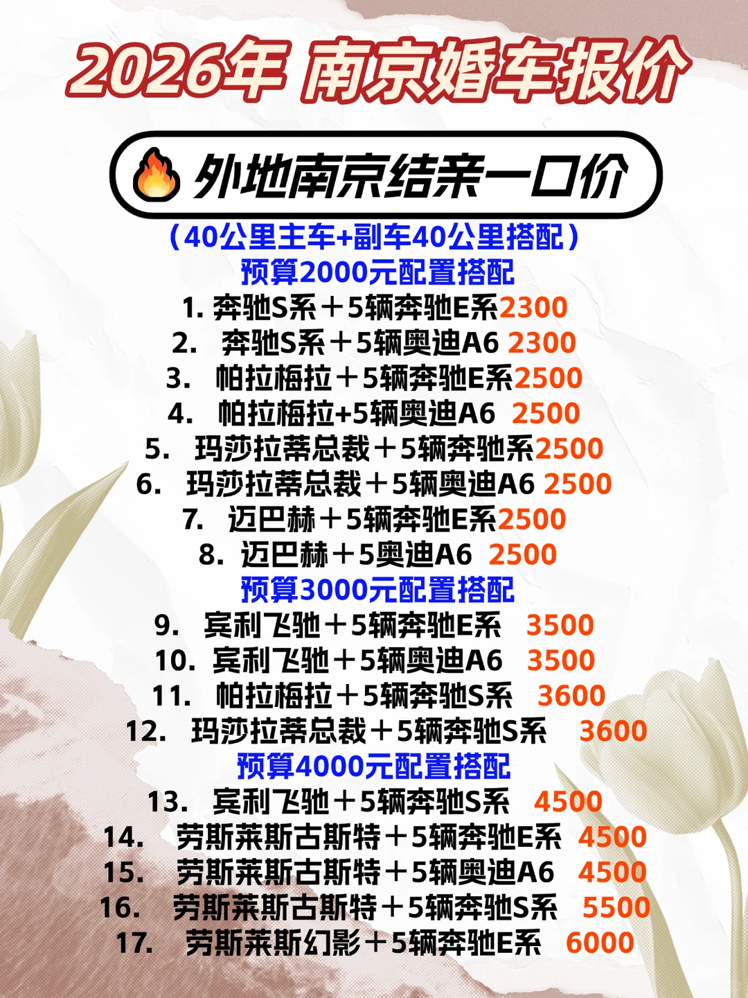 谁能拒绝啊😭南京婚车 跨城接亲一口价