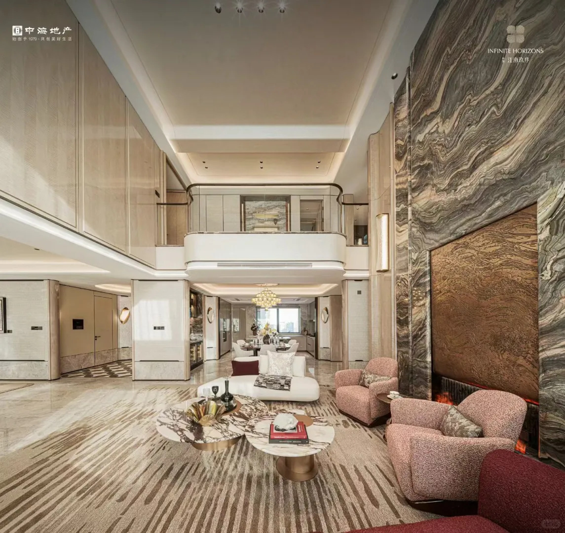 南京豪宅305平挑高墅厅空中别墅欢迎咨询