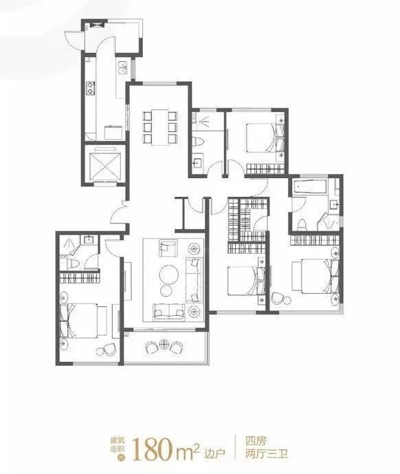 正荣滨江紫阙180平中高区620含车