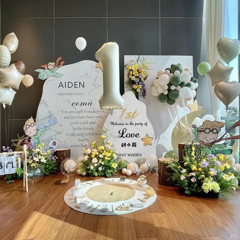 徐州上门布置周岁礼小红书超爆的小王子款