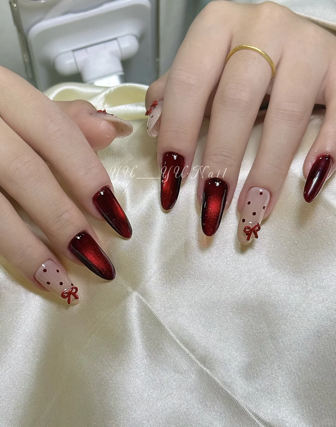 徐州美甲｜红色系美甲