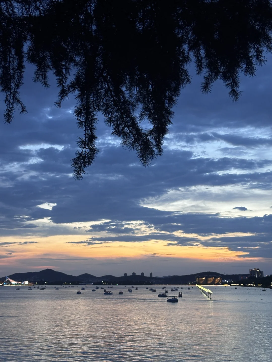 云龙湖蓝调时刻