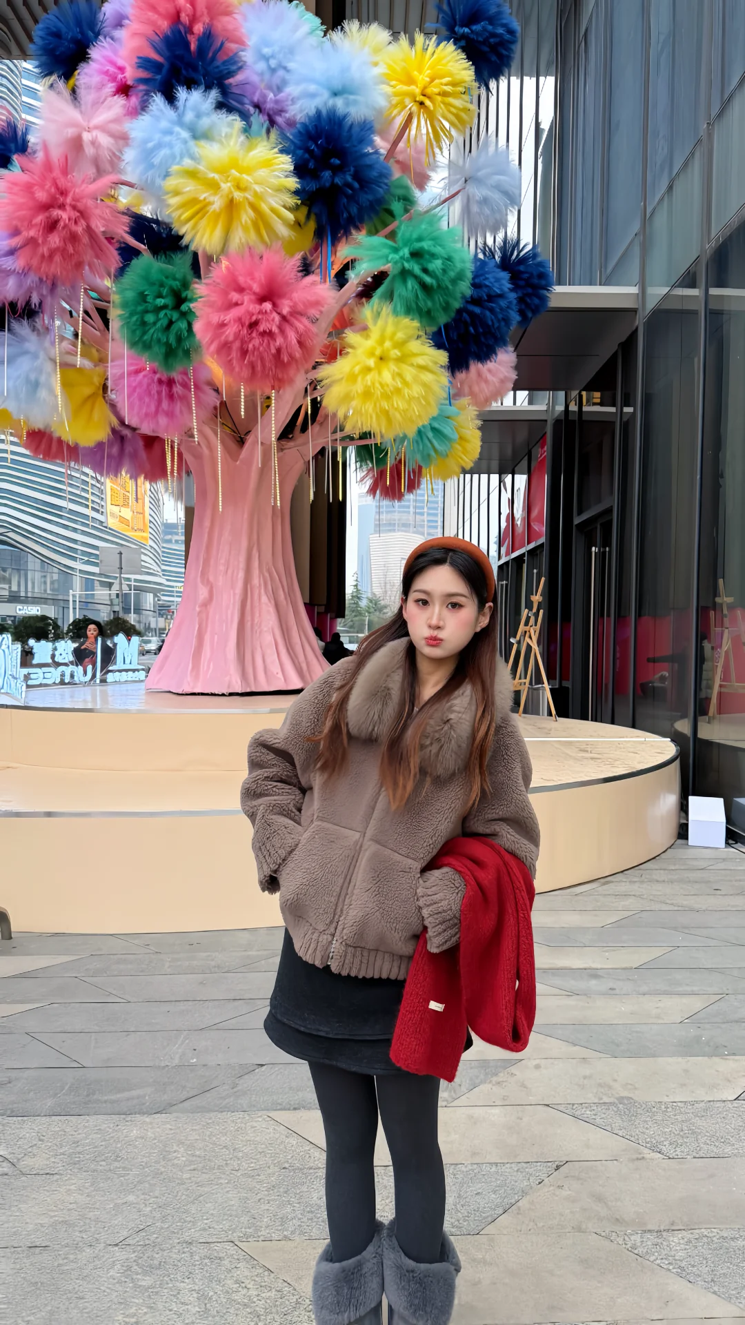 卧卧卧❗️徐州金鹰这烟花树杀疯了‼️