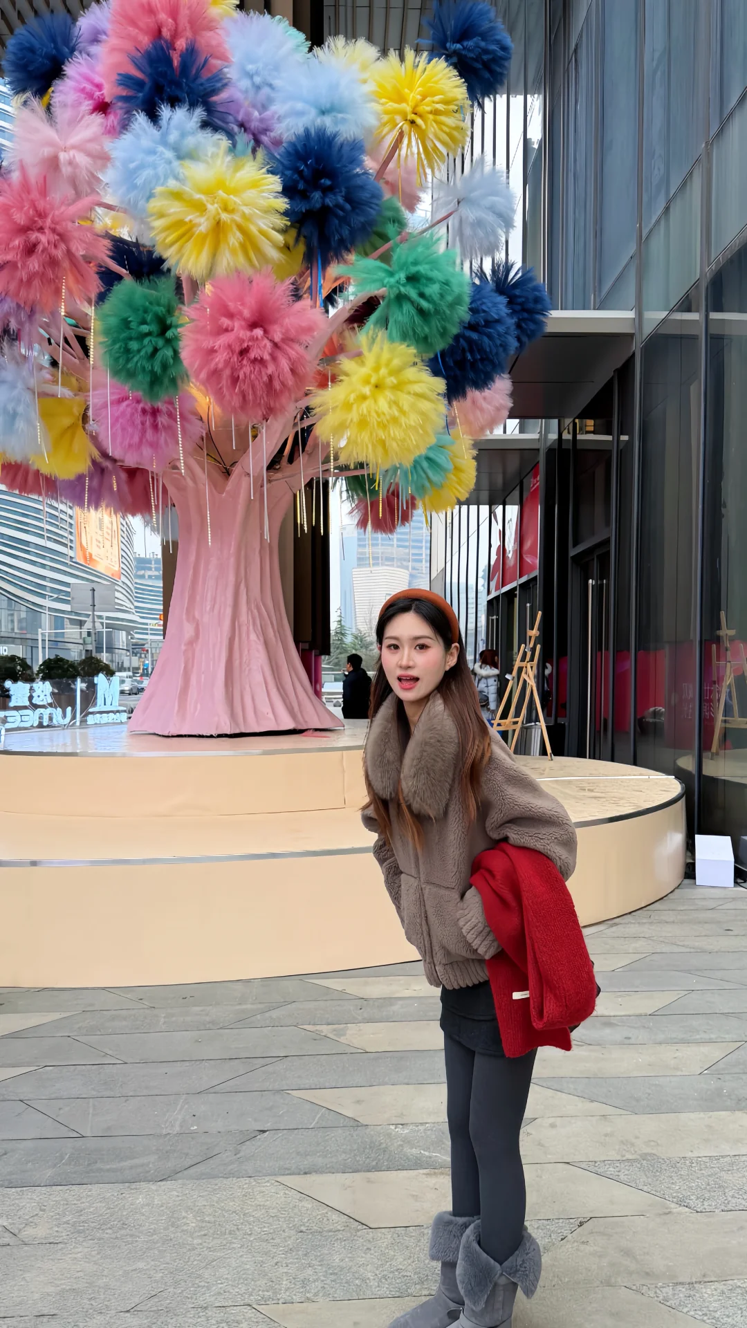 卧卧卧❗️徐州金鹰这烟花树杀疯了‼️