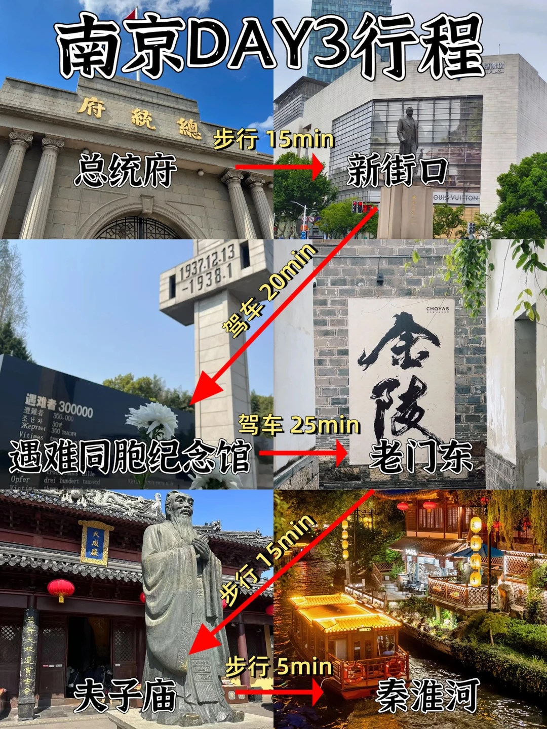 话虽难听。。但的确是南京旅游的现状。。。