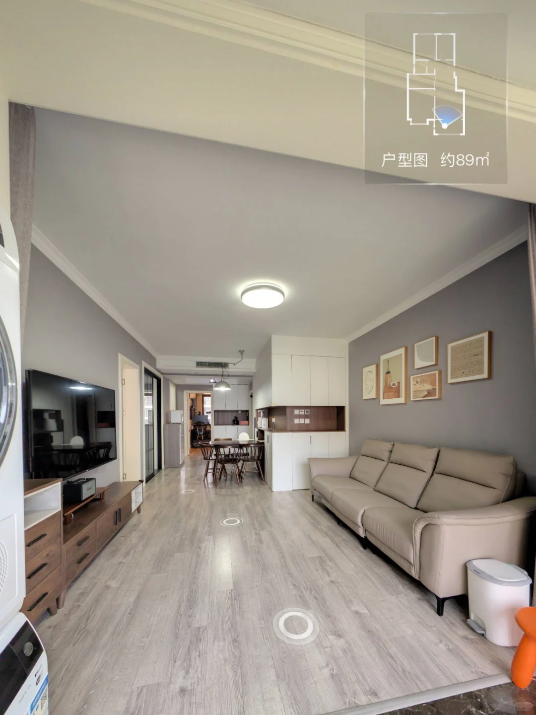 南京玄武🏡次新洋房小区，拎包入住 地铁口