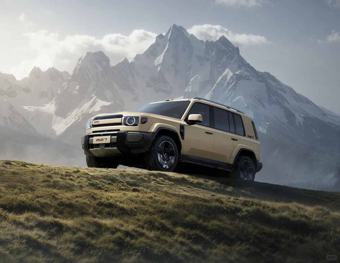 广州车展最期待！iCAR V27方盒子SUV终于要首