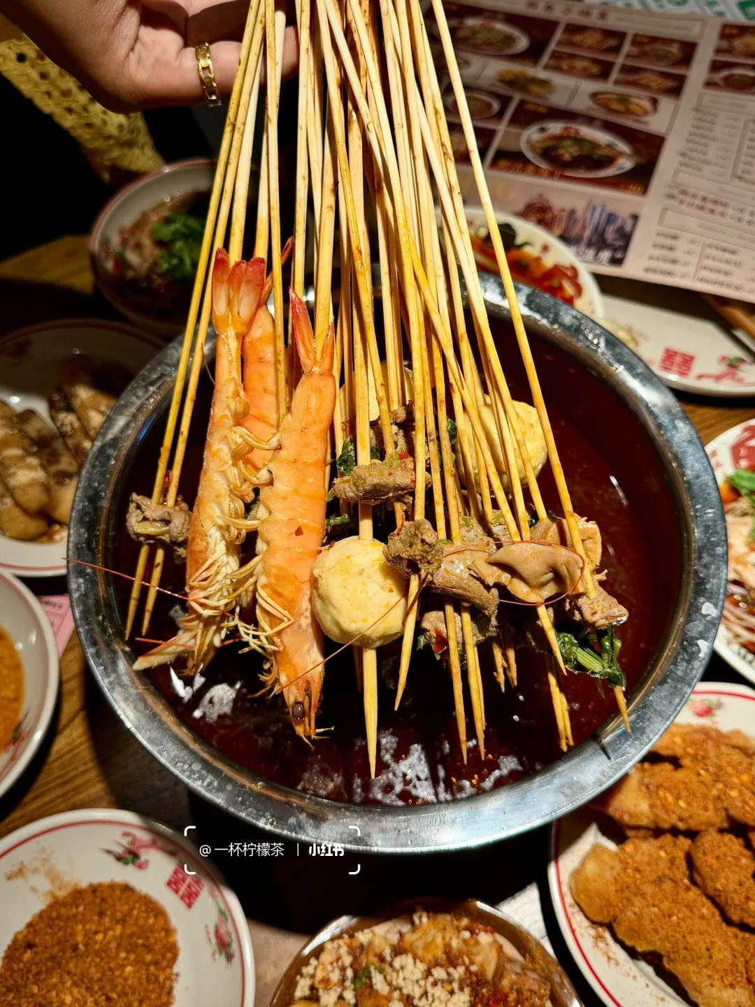 东莞南城涮串新店❗️8毛小签吃遍重庆老味道