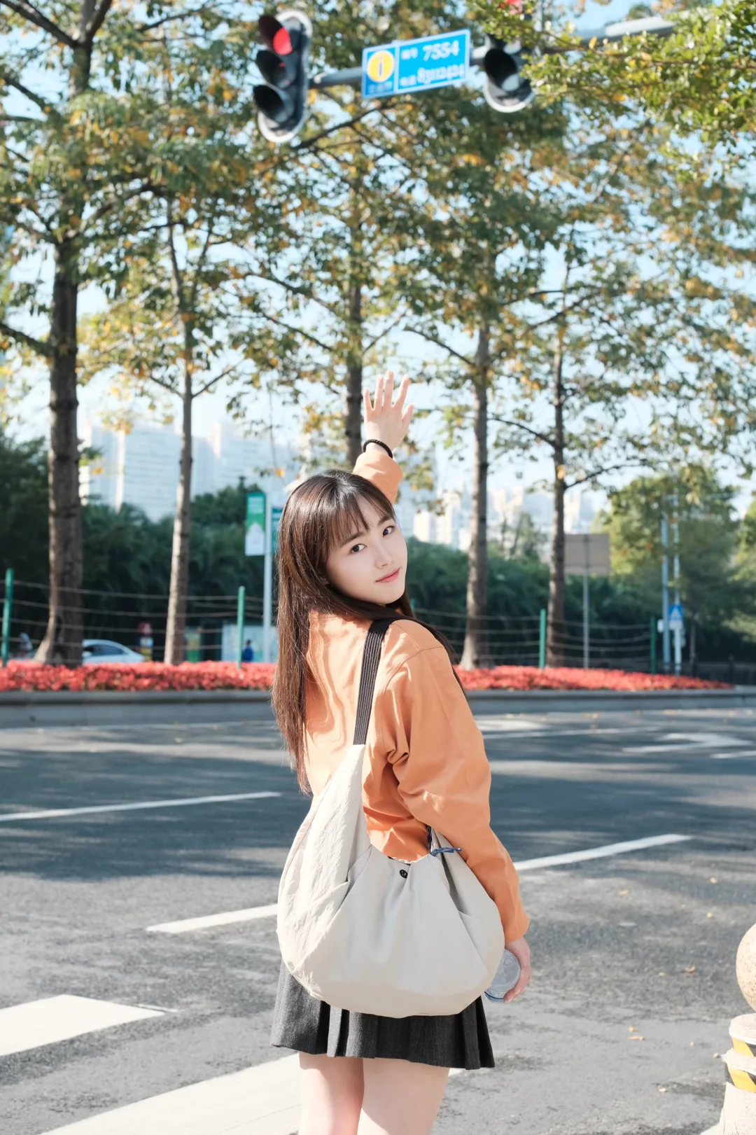 谁能拒绝2r在广州有轨电车拍一组日系氛围感