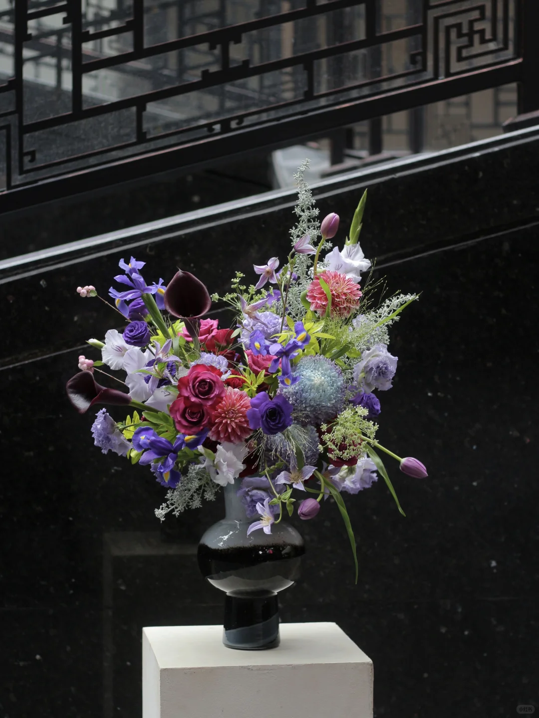 今日份「紫调花簇」美得有点不讲理