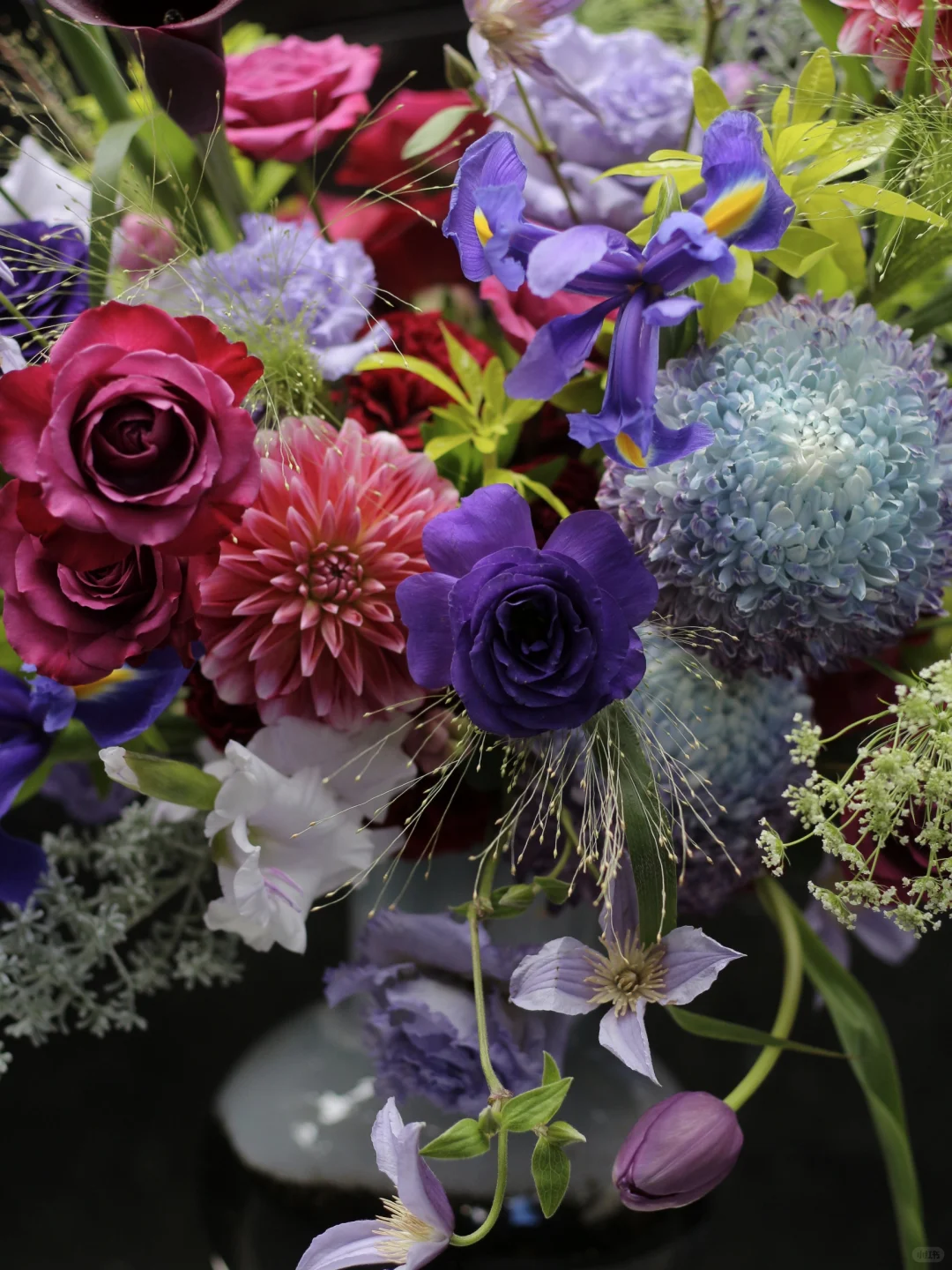 今日份「紫调花簇」美得有点不讲理