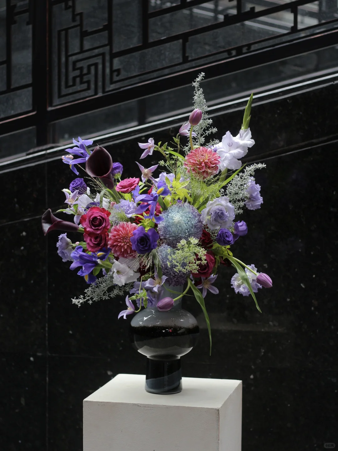 今日份「紫调花簇」美得有点不讲理