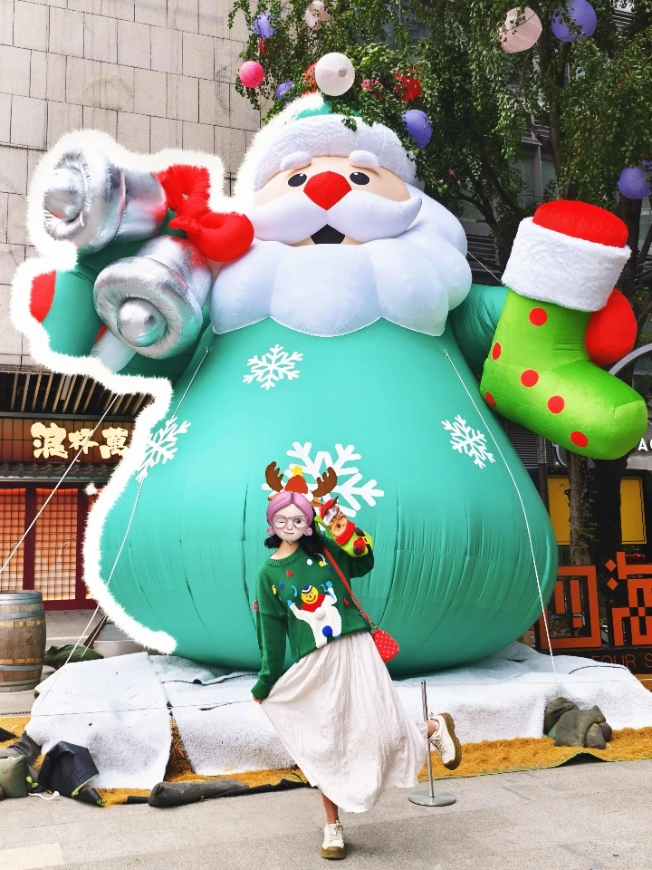 广州四海城如此超前😝✨圣诞氛围满满🎄