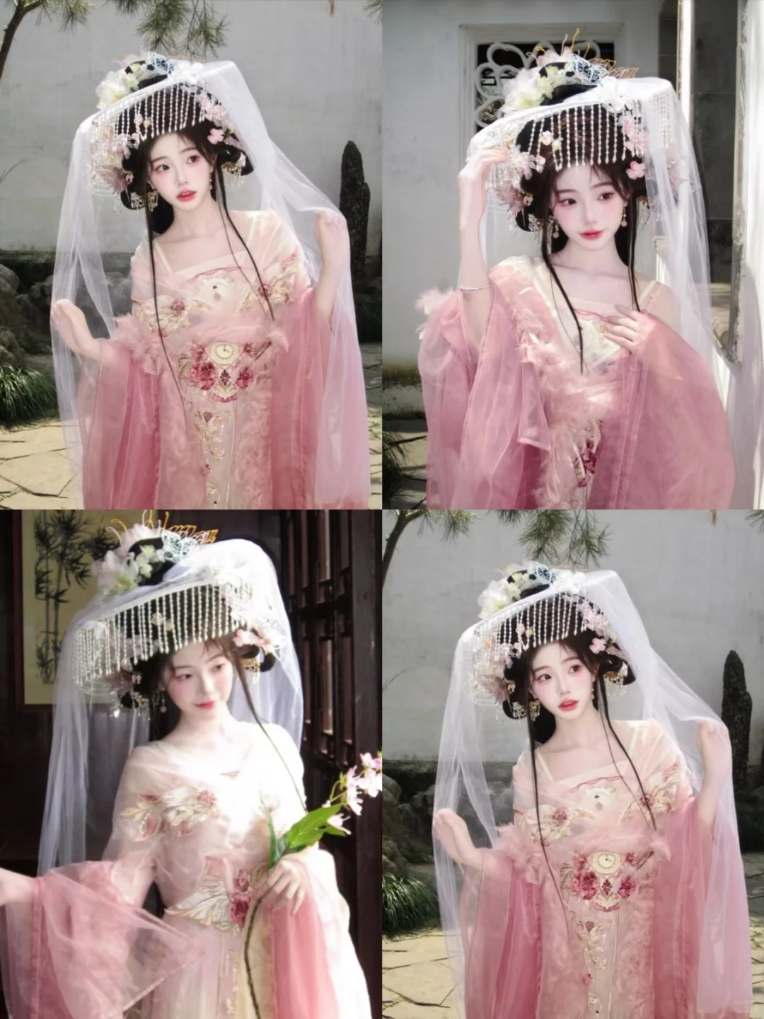 广州汉服旅拍｜帷帽花神款直接美到失语✨