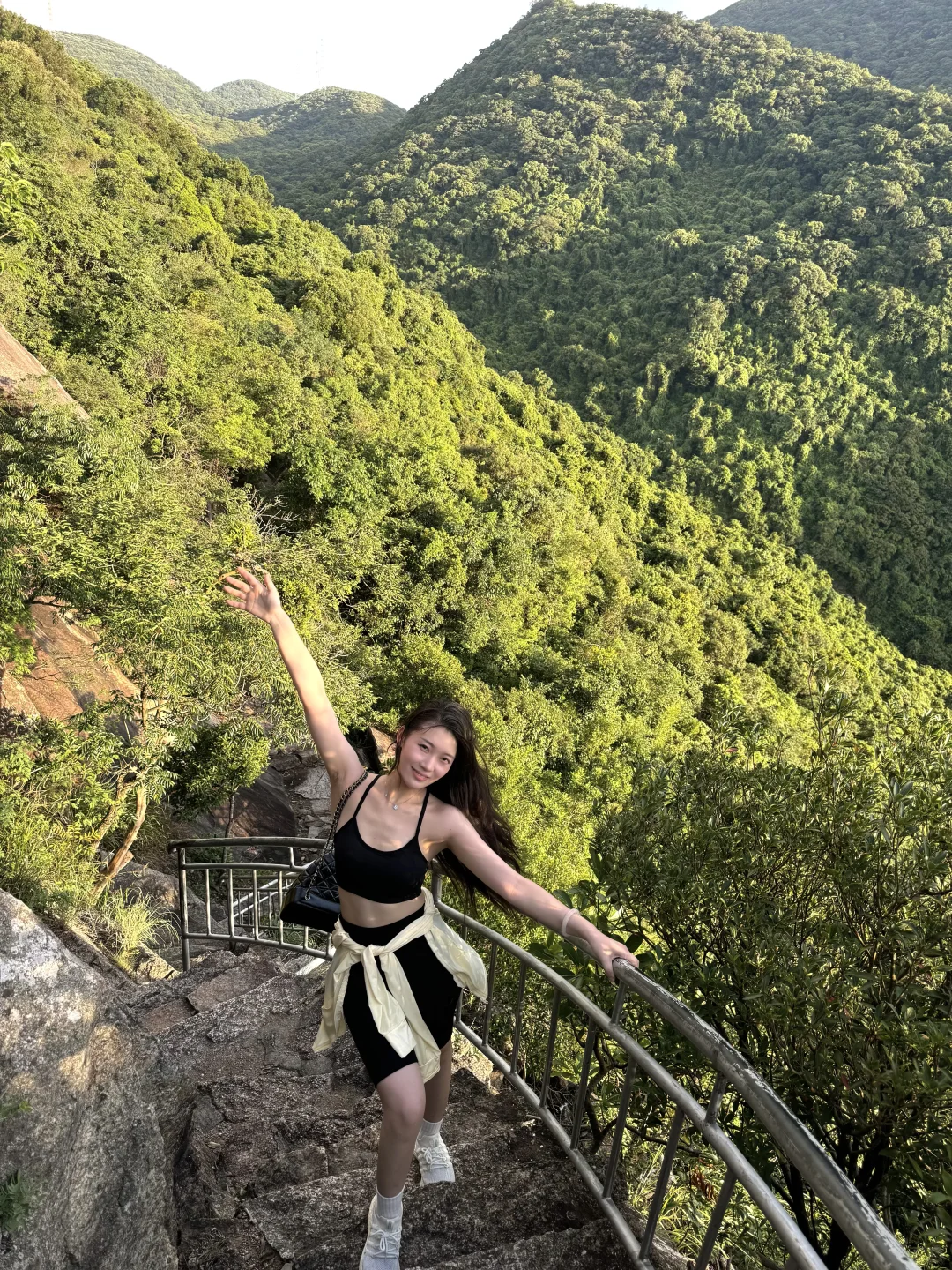 被深圳这个山顶世纪晚霞震撼到了！！！