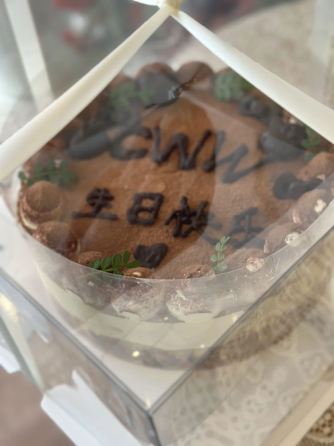 东莞沙田｜提拉米苏巴斯克生日蛋糕