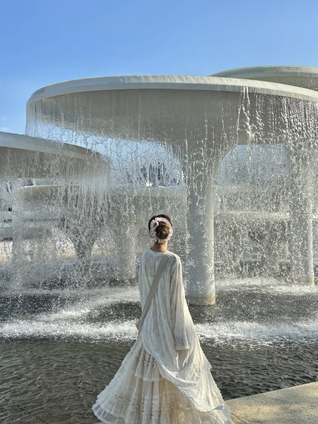 不用去香港也能拍到梦幻喷泉⛲️地铁直达live