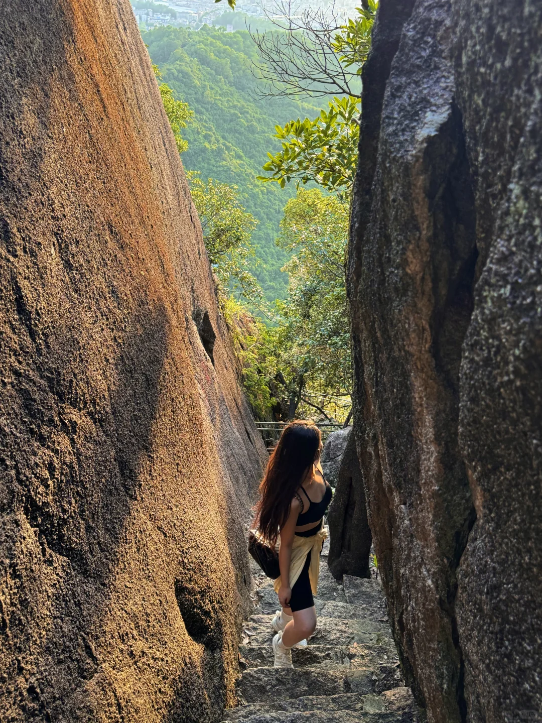 被深圳这个山顶世纪晚霞震撼到了！！！