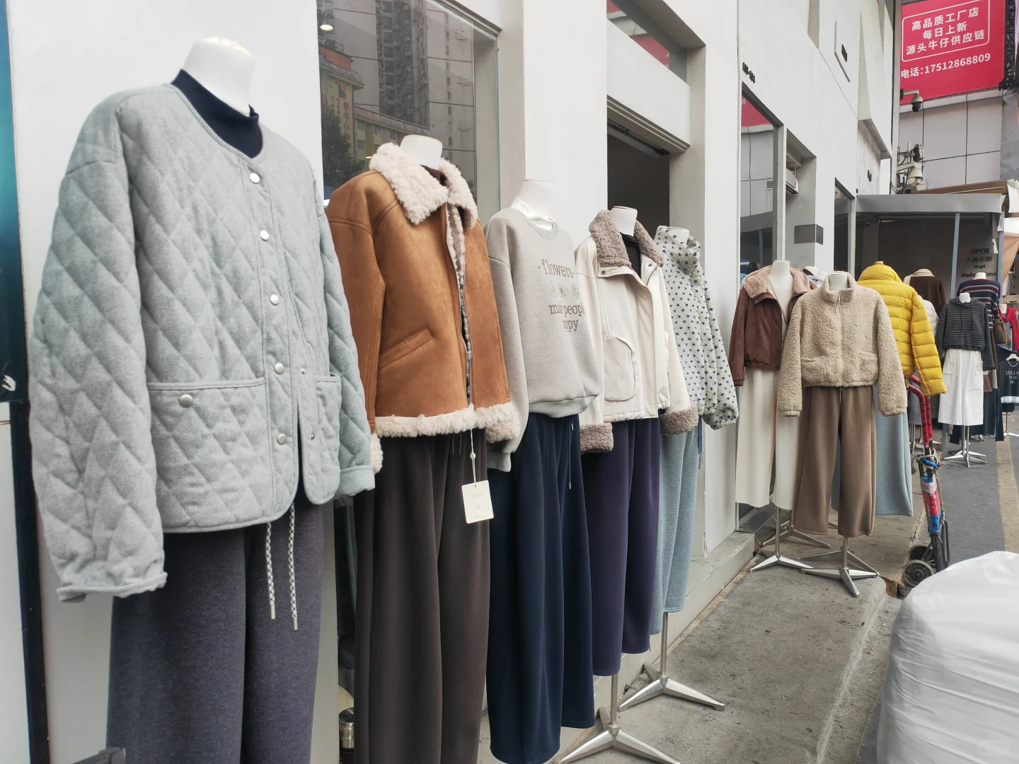 广州十三行沙河|服装批发，一件起批