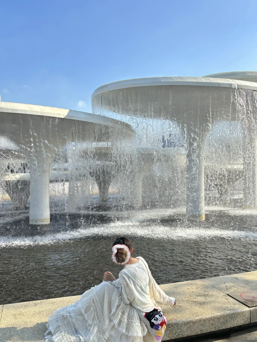 不用去香港也能拍到梦幻喷泉⛲️地铁直达live