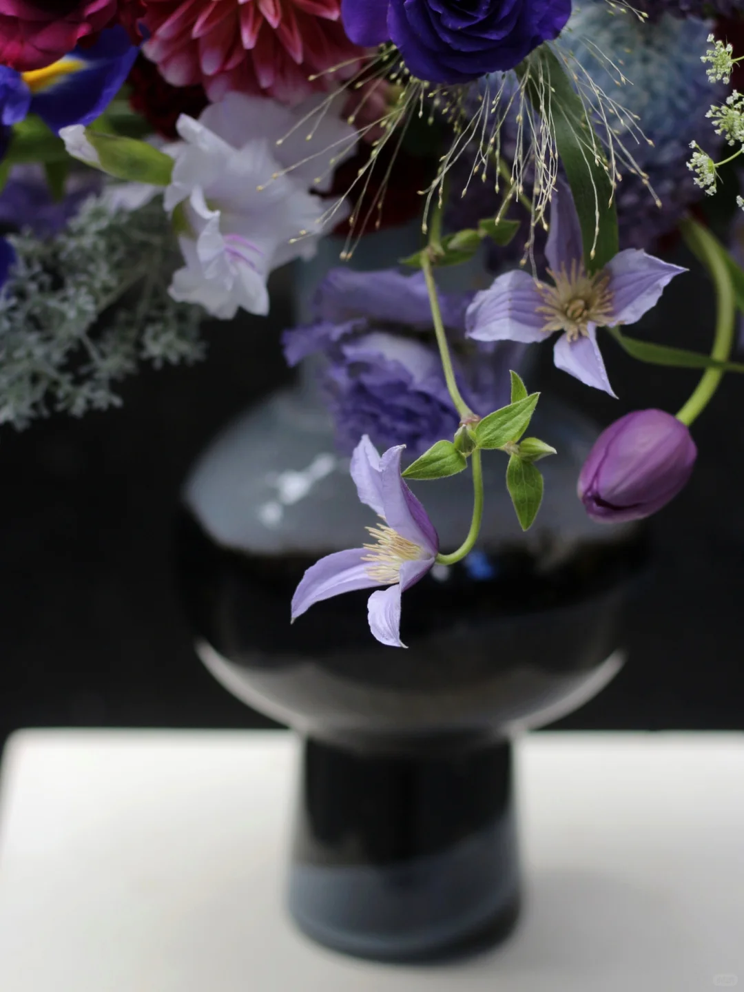 今日份「紫调花簇」美得有点不讲理