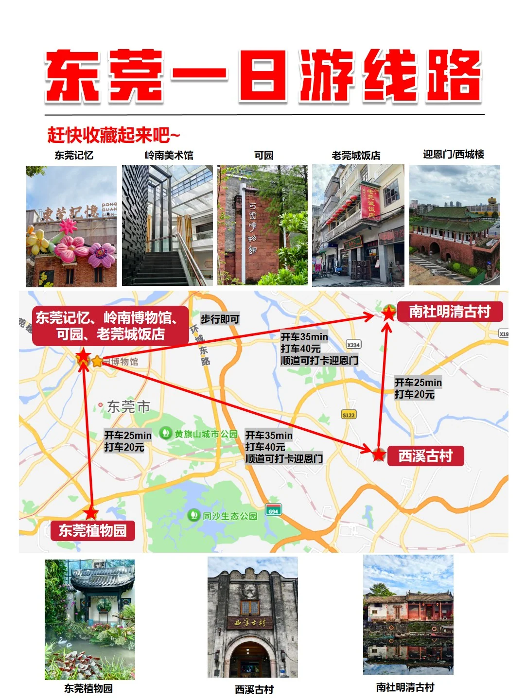 东莞一日游 | 精华景点一次性打卡线路