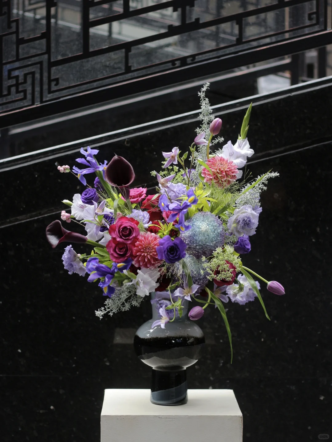 今日份「紫调花簇」美得有点不讲理