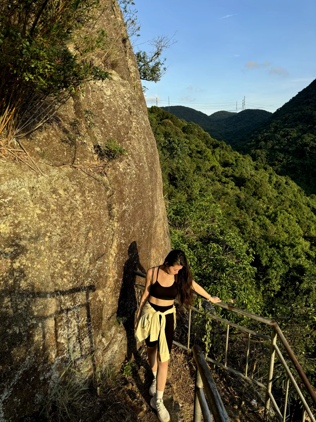 被深圳这个山顶世纪晚霞震撼到了！！！