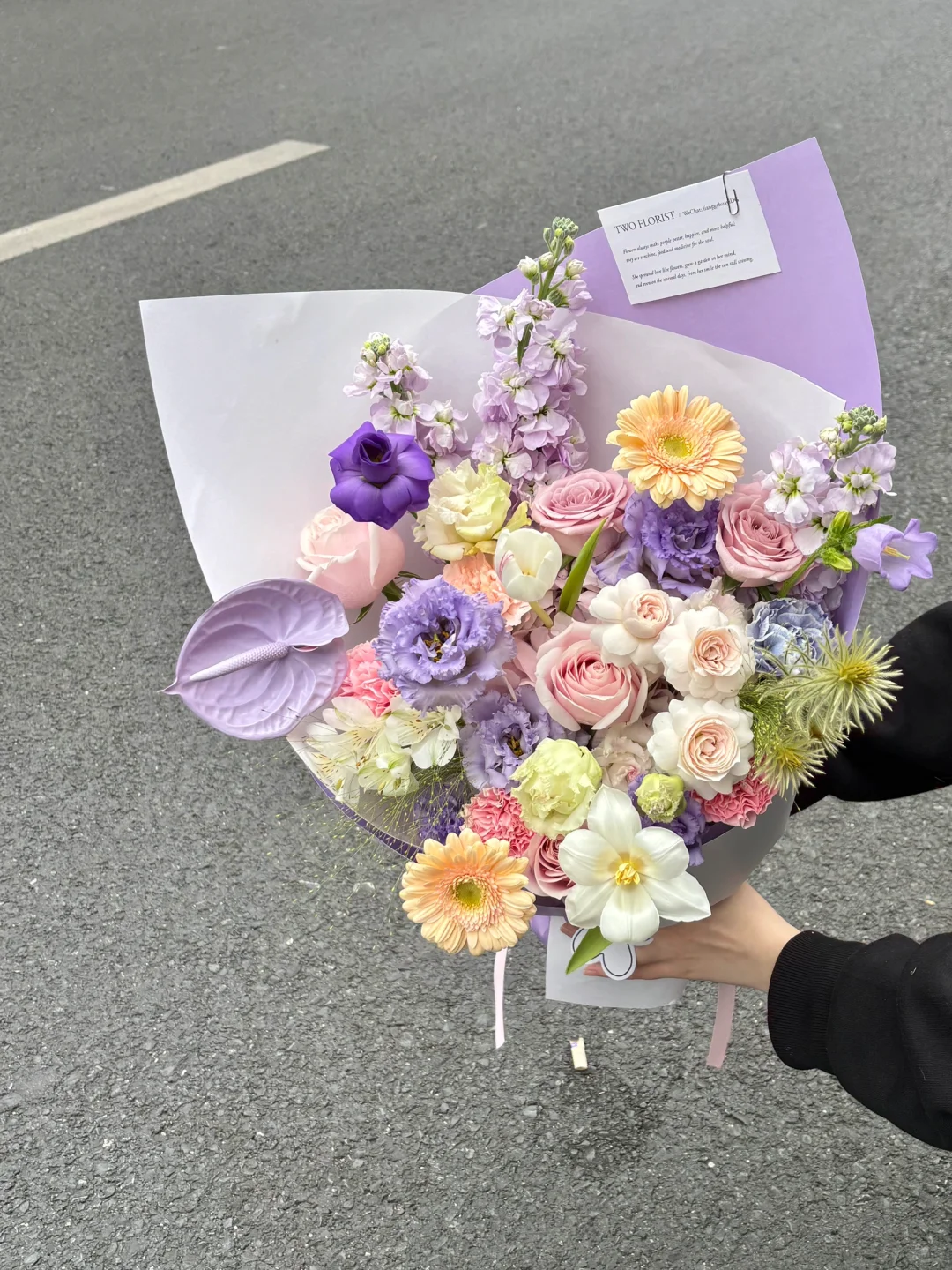 发圈被问爆🪻送闺蜜的生日花束•东莞花店