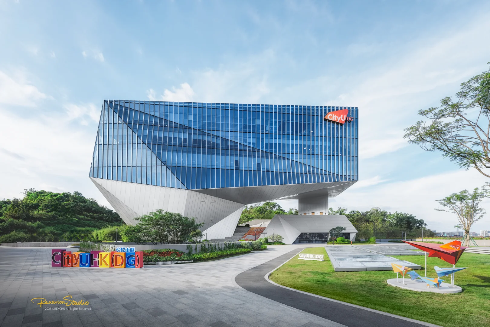 建筑摄影｜香港城市大学(东莞)的📸建筑美学