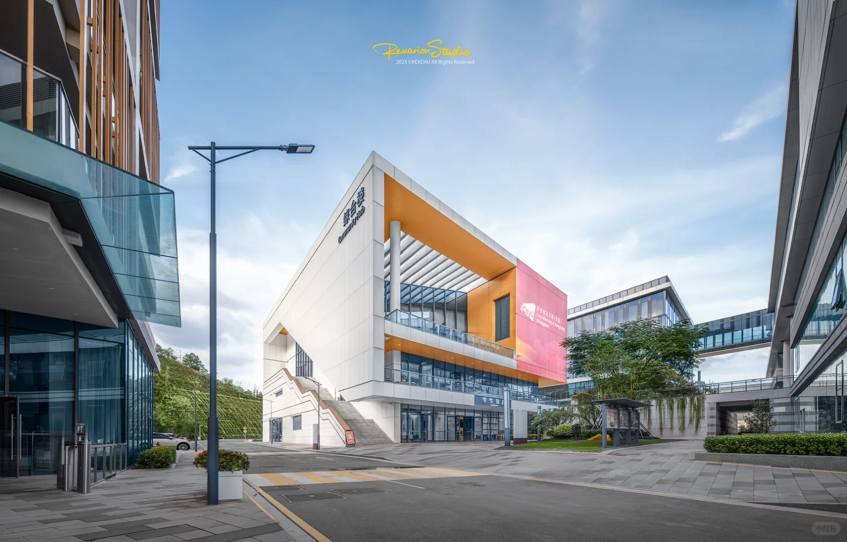建筑摄影｜香港城市大学(东莞)的📸建筑美学