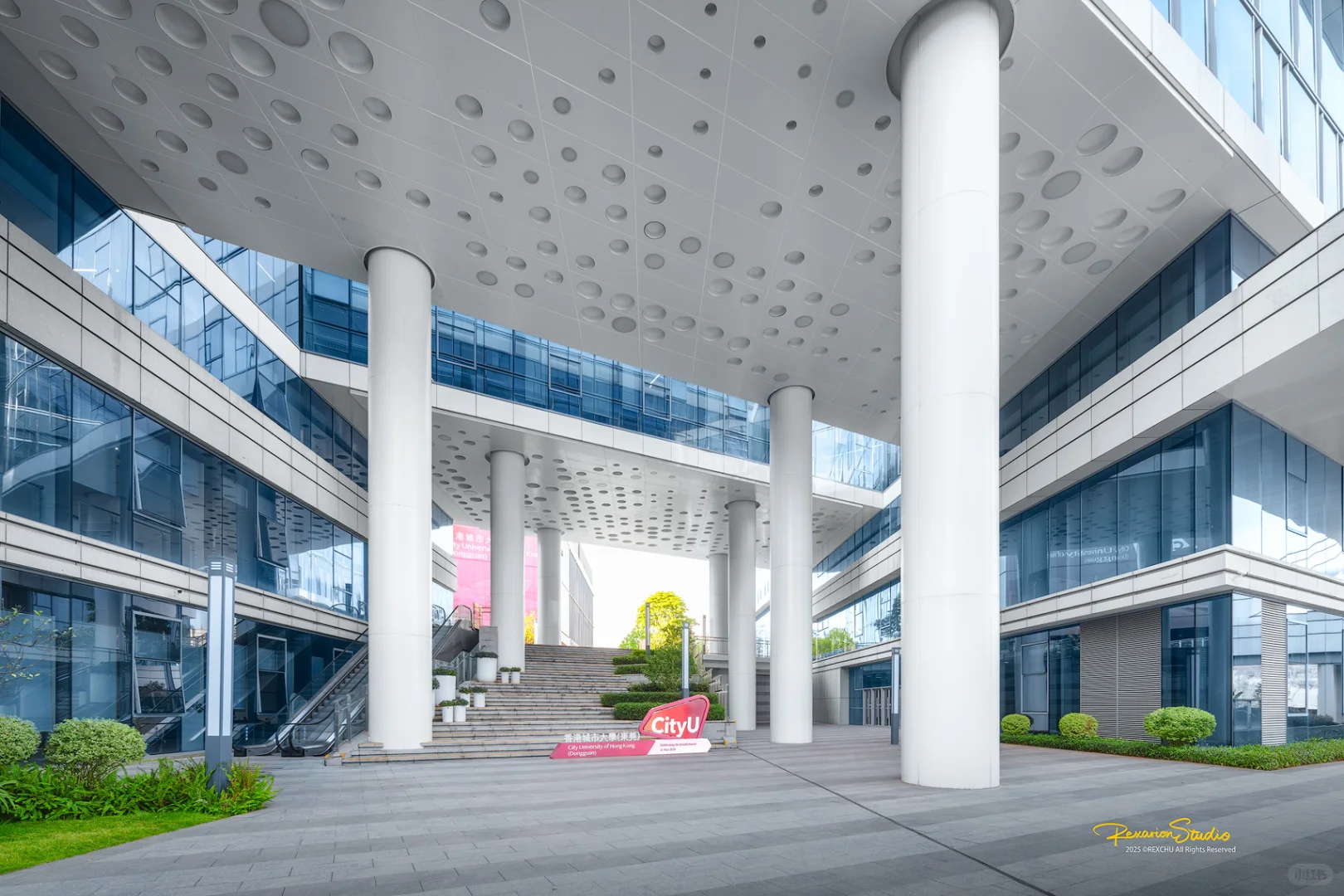 建筑摄影｜香港城市大学(东莞)的📸建筑美学