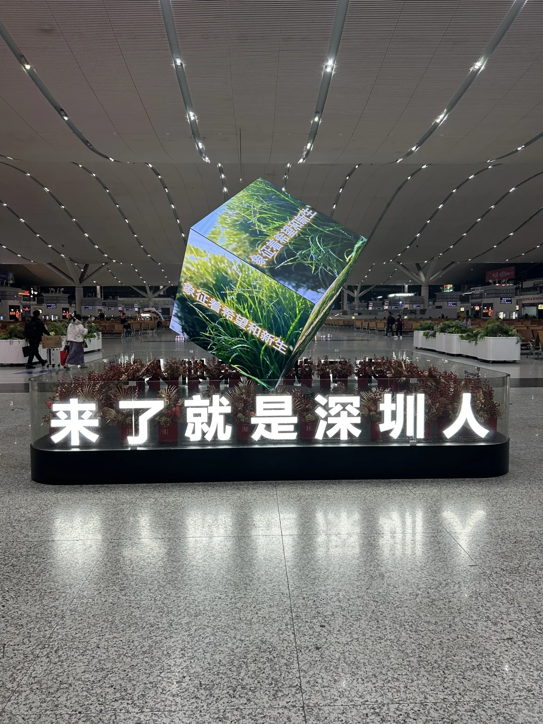 来了就是深圳人。