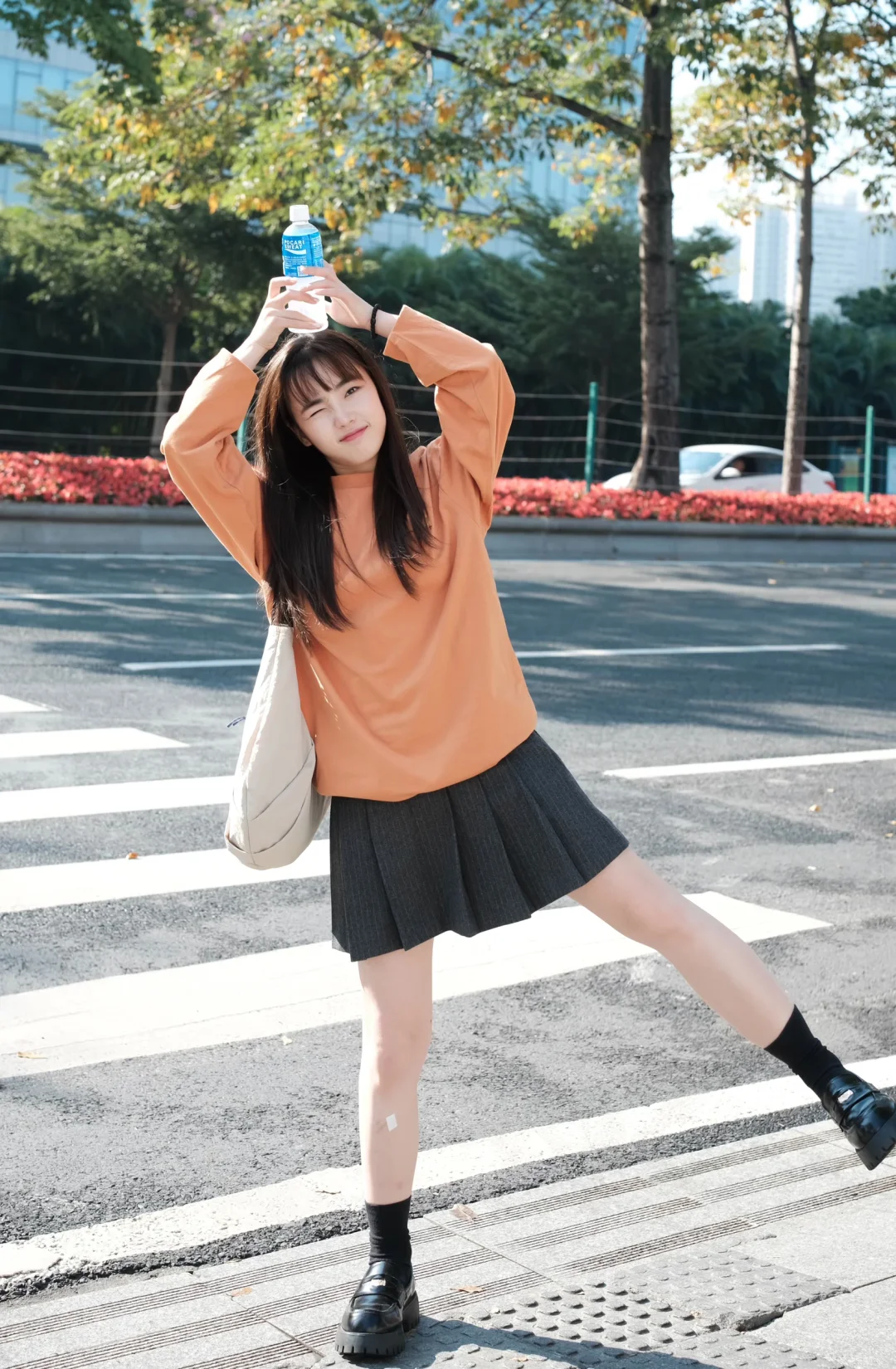 谁能拒绝2r在广州有轨电车拍一组日系氛围感