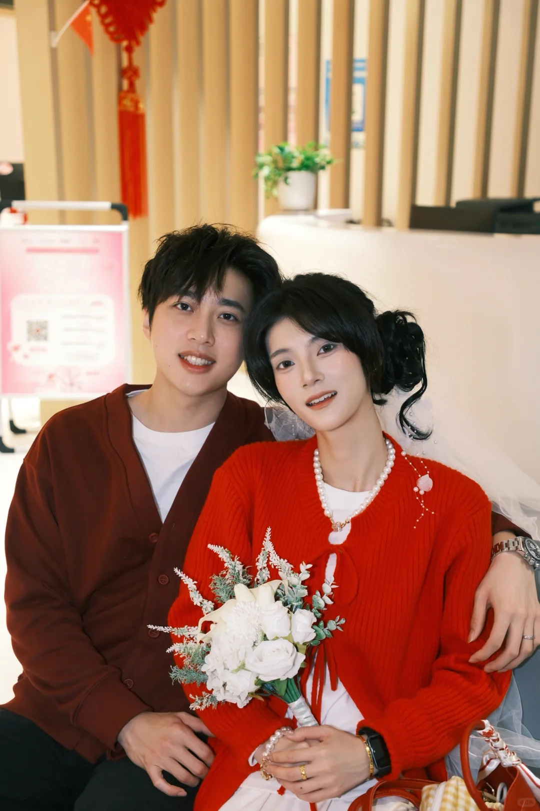 深圳罗湖领证～暖呼呼的秋冬领证跟拍💐