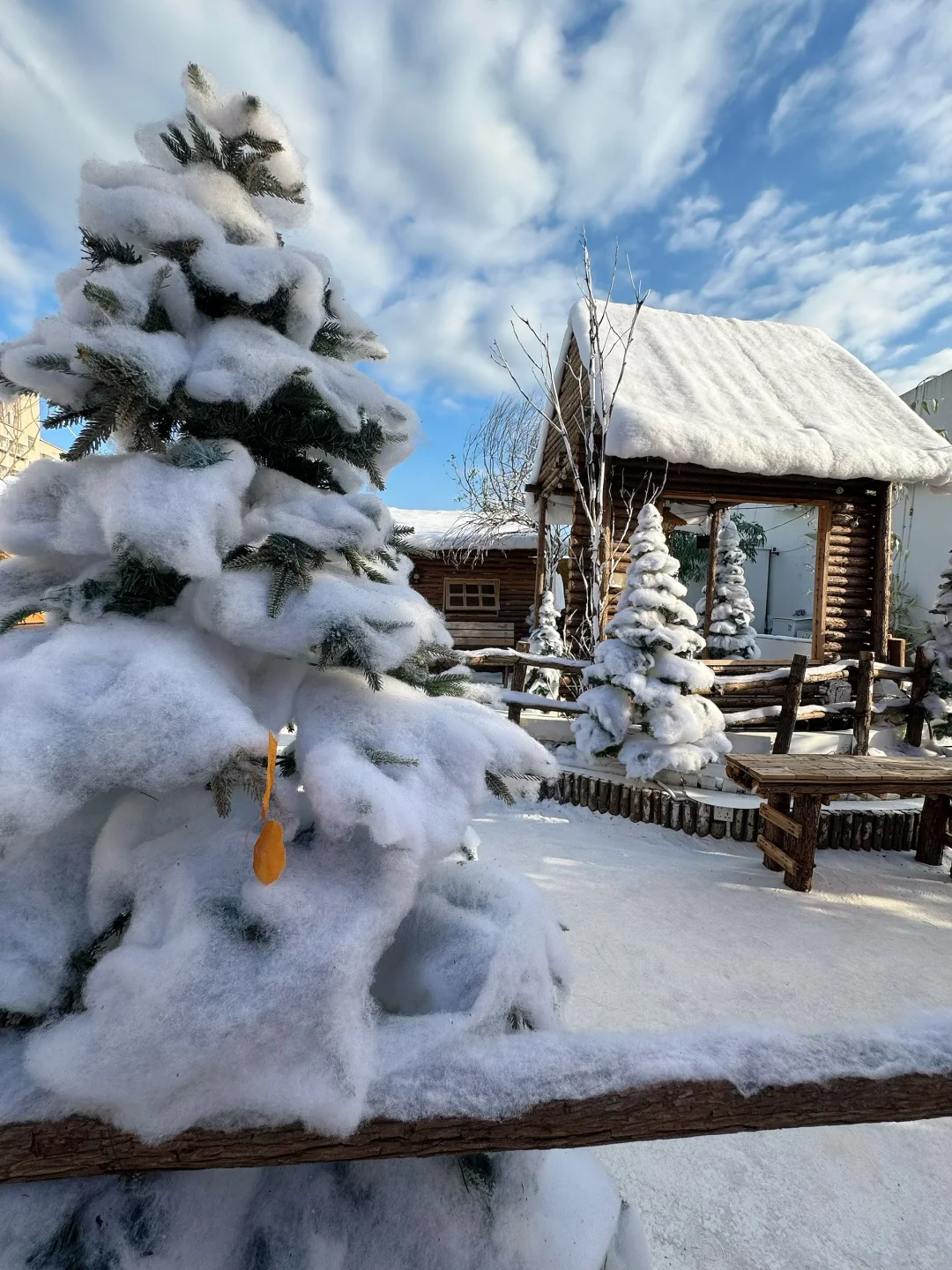 真不是Ai，就在深圳龙华，原相机直出雪景❄️ #