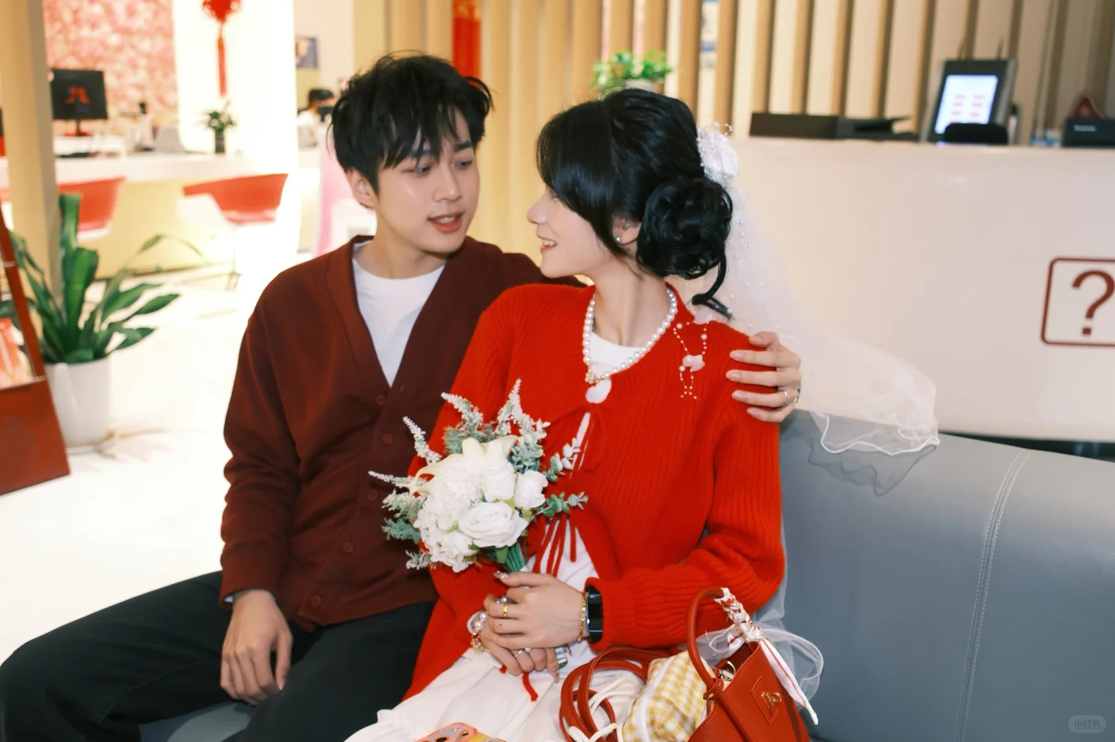 深圳罗湖领证～暖呼呼的秋冬领证跟拍💐