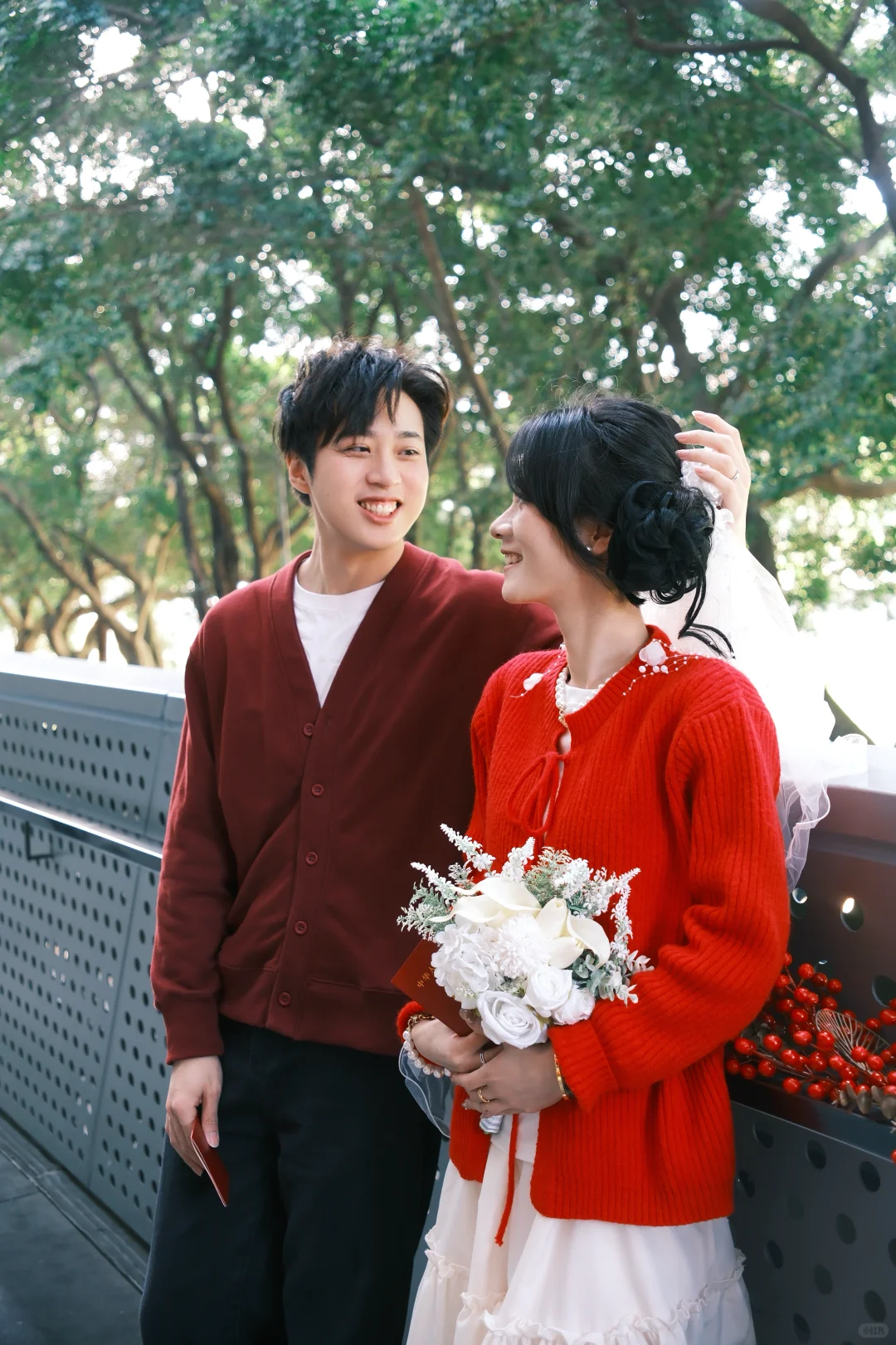 深圳罗湖领证～暖呼呼的秋冬领证跟拍💐