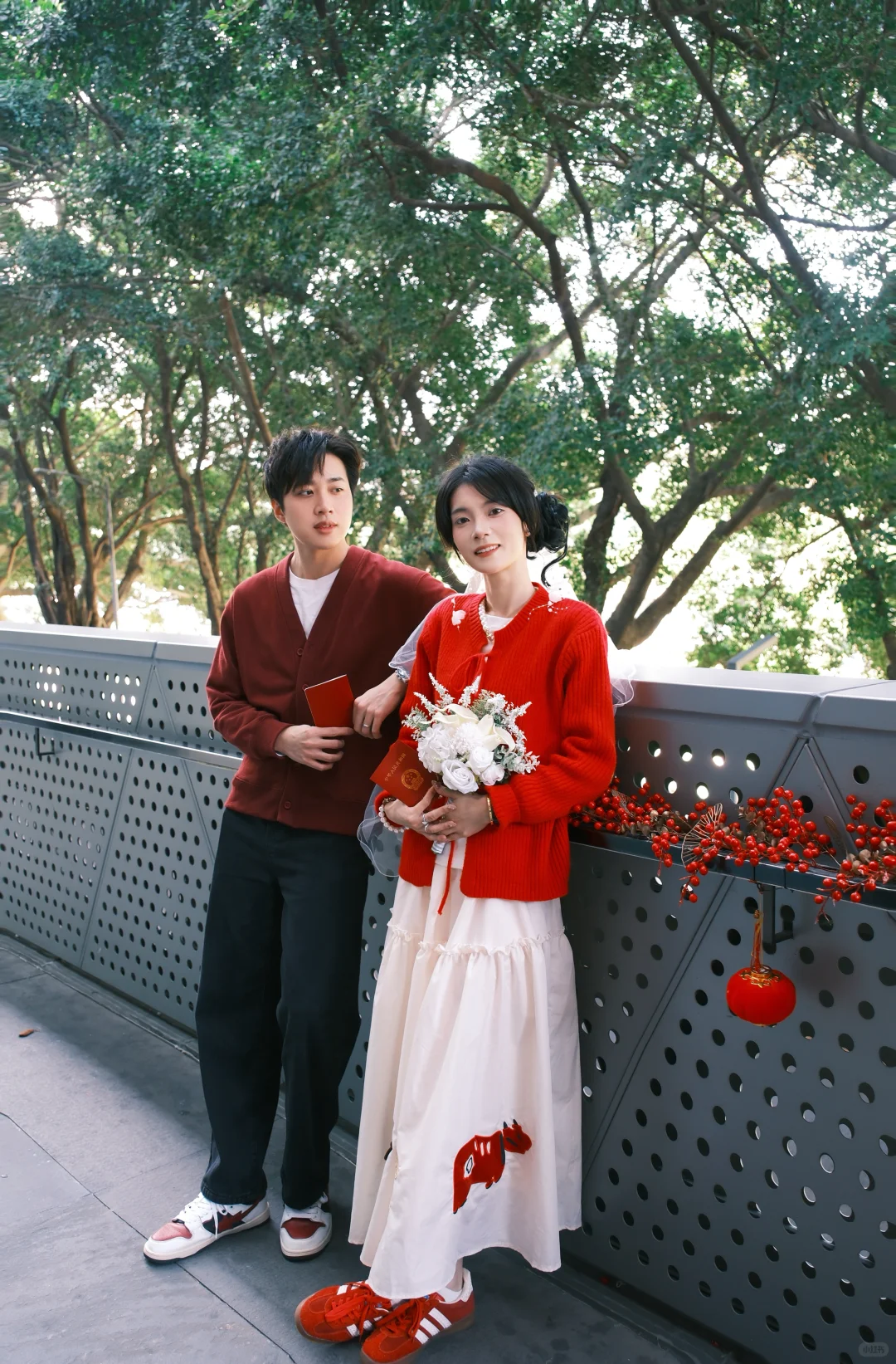 深圳罗湖领证～暖呼呼的秋冬领证跟拍💐