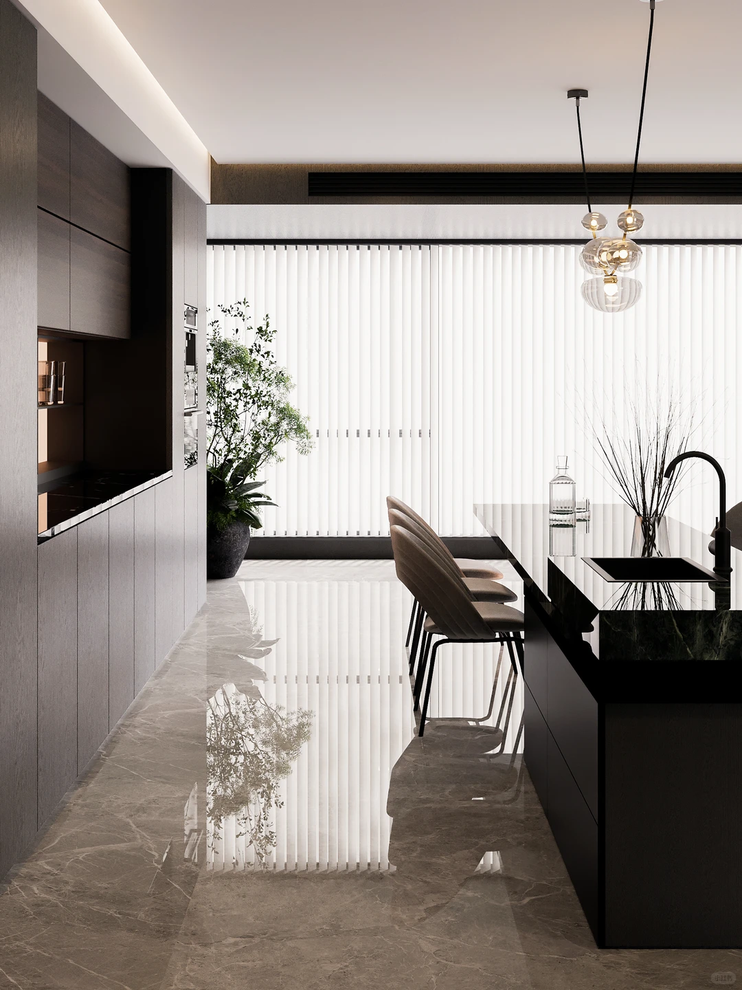 深圳设计-高级感意式轻奢大平层