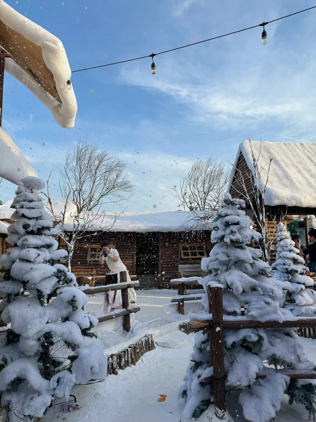 真不是Ai，就在深圳龙华，原相机直出雪景❄️ #
